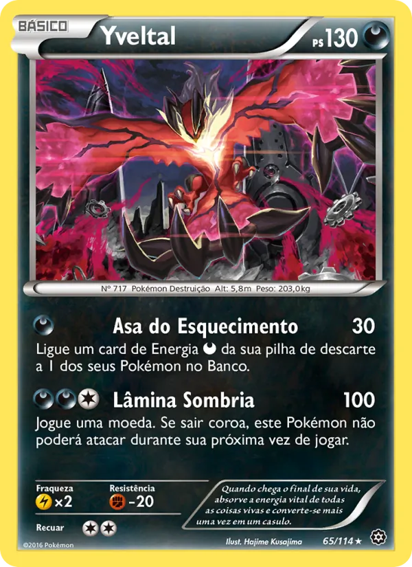 Yveltal (Steam Siege #65/114)