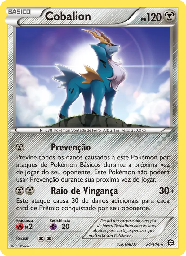 Cobalion (Steam Siege #74/114)