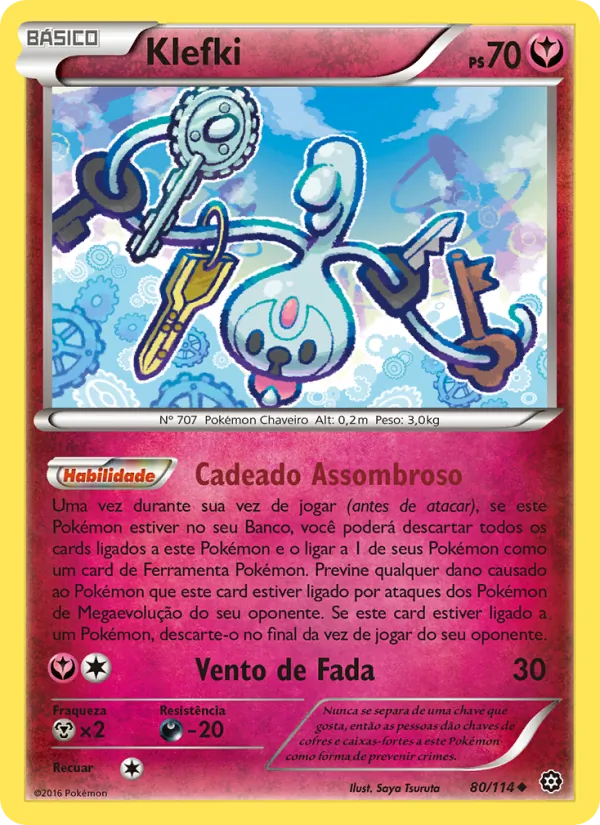 Klefki (Steam Siege #80/114)