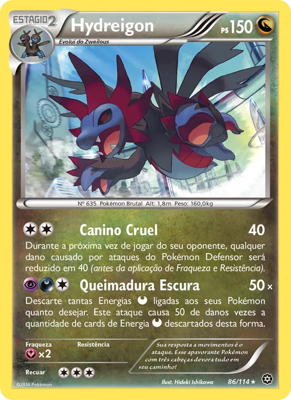 Hydreigon (Steam Siege #86/114)