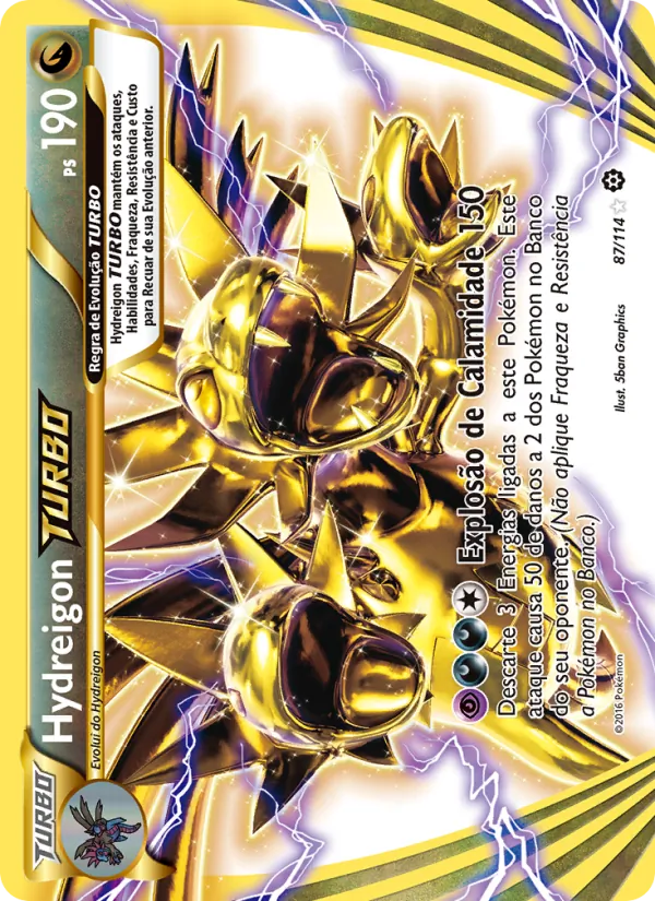 Hydreigon TURBO (Steam Siege #87/114)