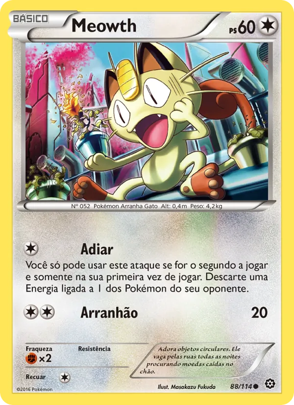 Meowth (Steam Siege #88/114)