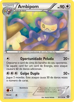 Ambipom (Steam Siege #91/114)