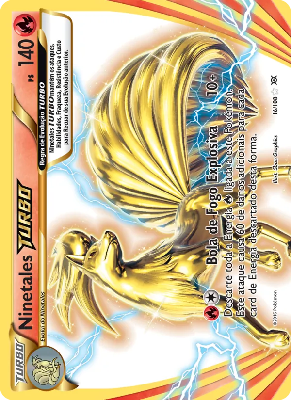 Ninetales TURBO (Evolutions #16/108)