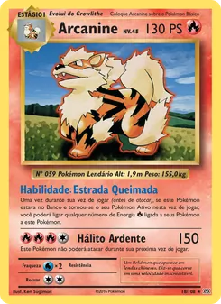 Arcanine (Evolutions #18/108)