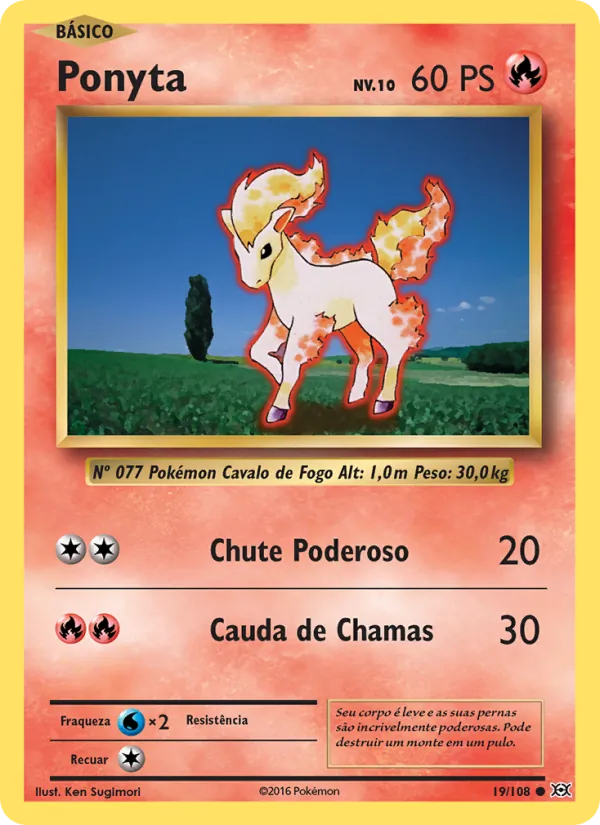 Ponyta (Evolutions #19/108)