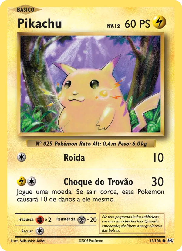 Pikachu (Evolutions #35/108)