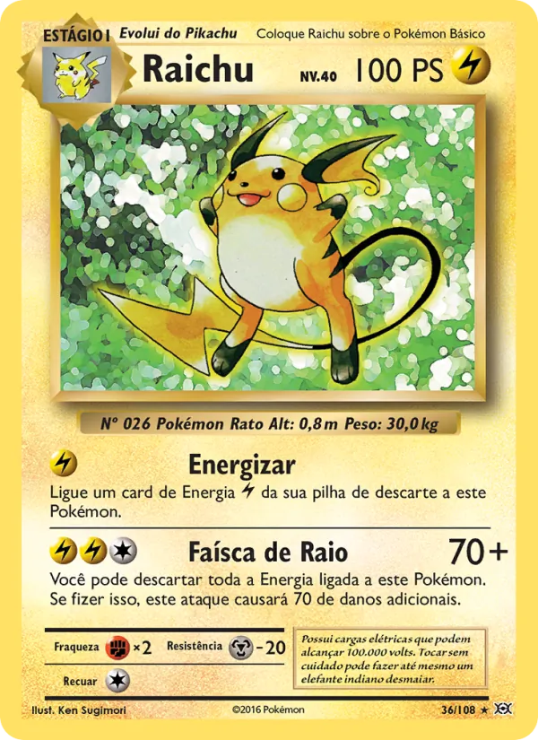 Raichu (Evolutions #36/108)