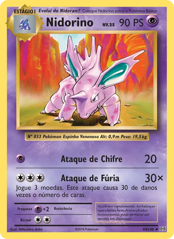 Nidorino (Evolutions #44/108)