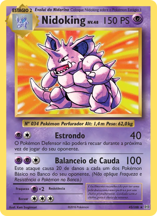 Nidoking (Evolutions #45/108)