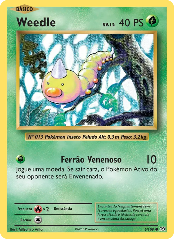 Weedle (Evolutions #5/108)