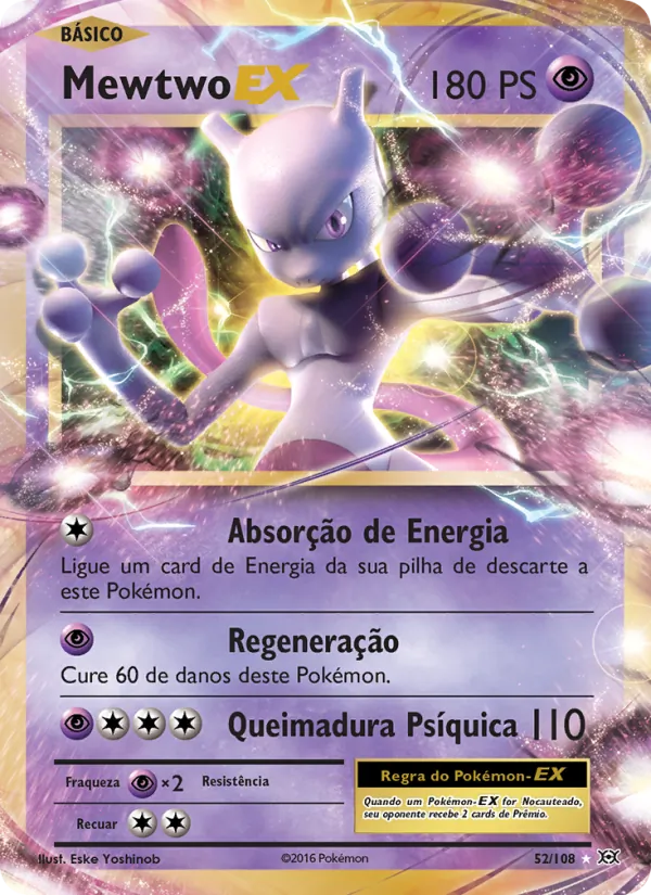 Mewtwo EX (Evolutions #52/108)