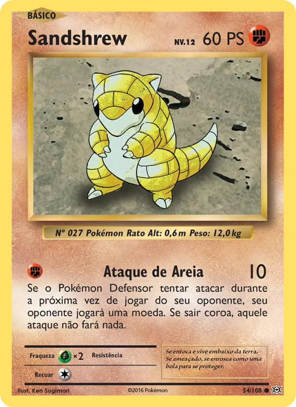 Sandshrew (Evolutions #54/108)