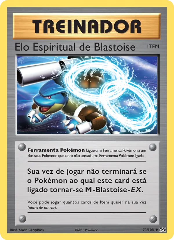 Elo Espiritual de Blastoise (Evolutions #73/108)