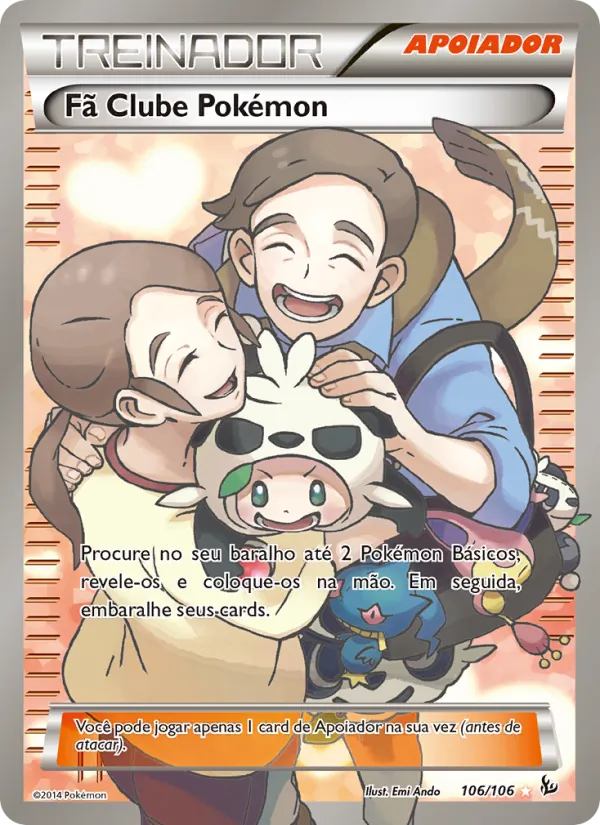 Fã Clube Pokémon (Flashfire #106/106)