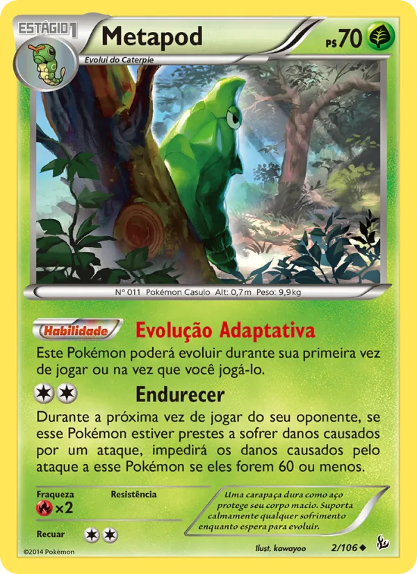 Metapod (Flashfire #2/106)