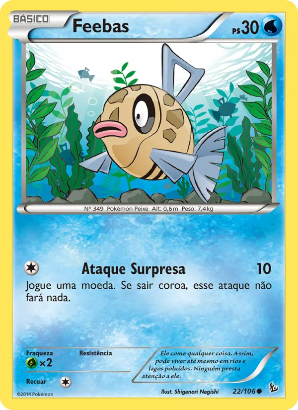 Feebas (Flashfire #22/106)