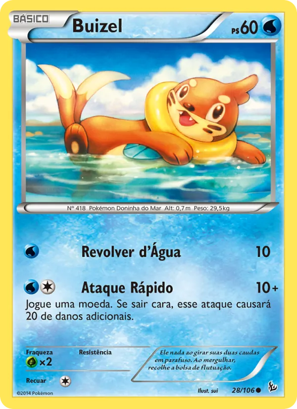 Buizel (Flashfire #28/106)