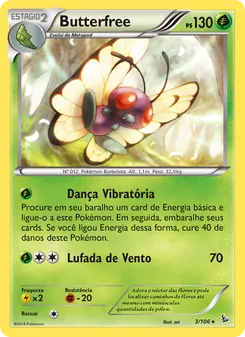 Butterfree (Flashfire #3/106)