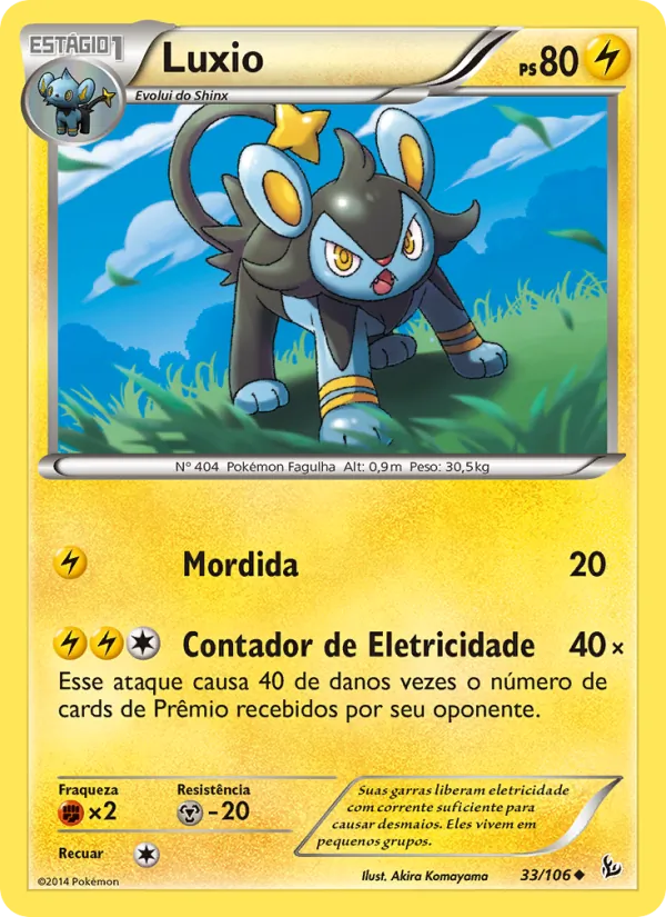 Luxio (Flashfire #33/106)