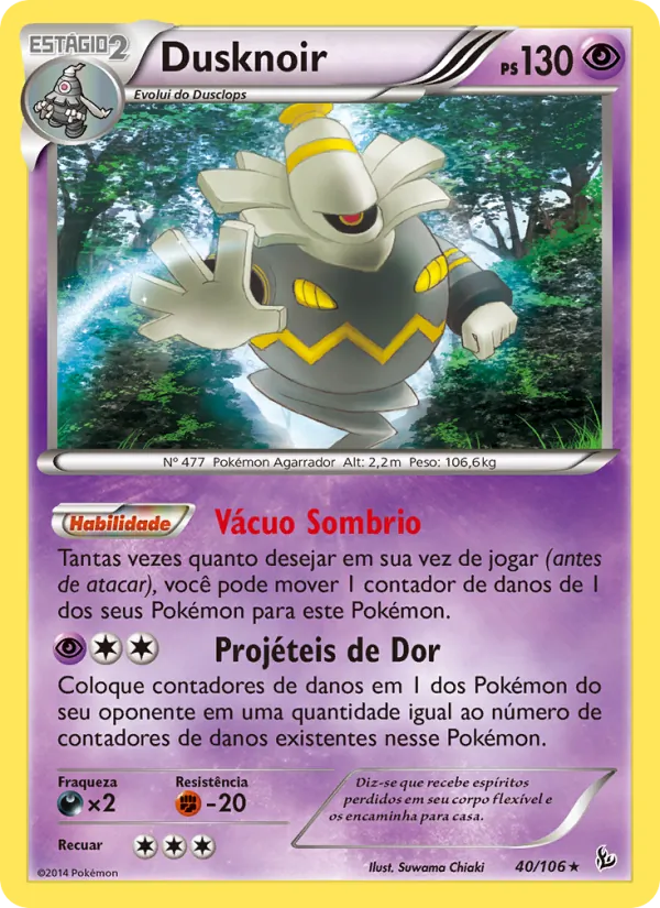 Dusknoir (Flashfire #40/106)