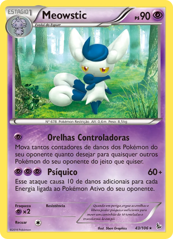 Meowstic (Flashfire #43/106)