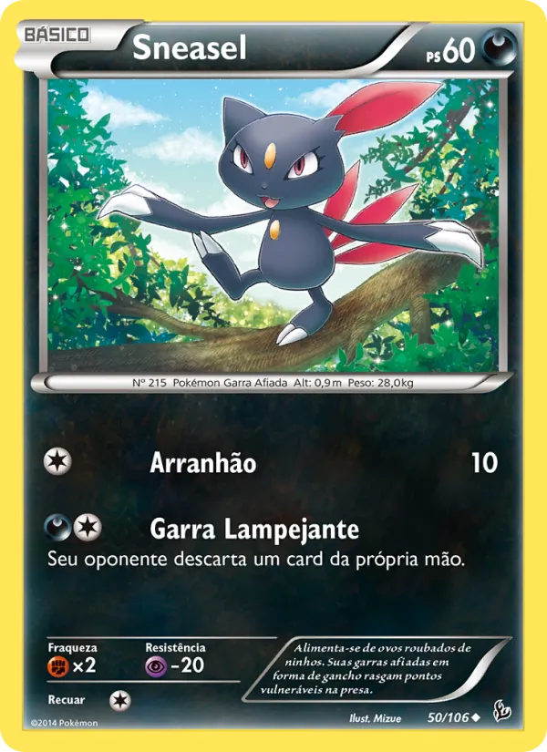 Sneasel (Flashfire #50/106)