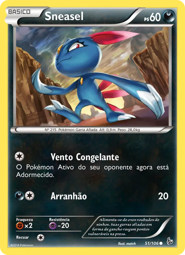 Sneasel (Flashfire #51/106)