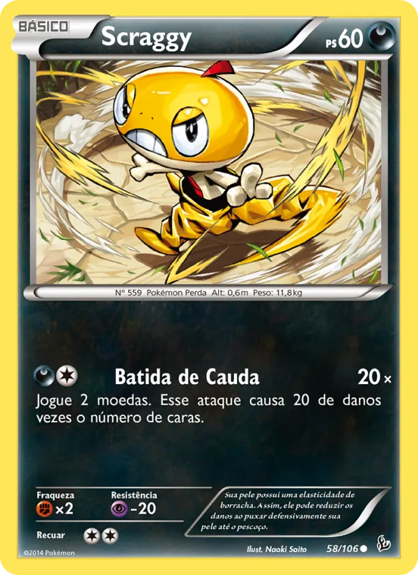 Scraggy (Flashfire #58/106)