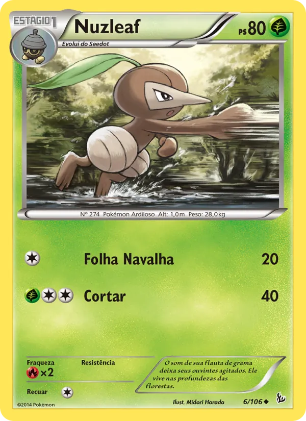 Nuzleaf (Flashfire #6/106)