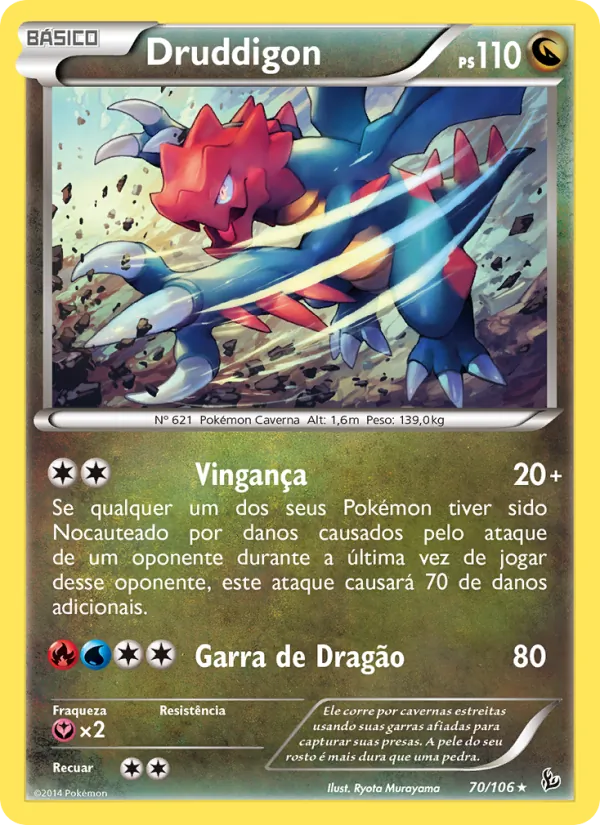 Druddigon (Flashfire #70/106)
