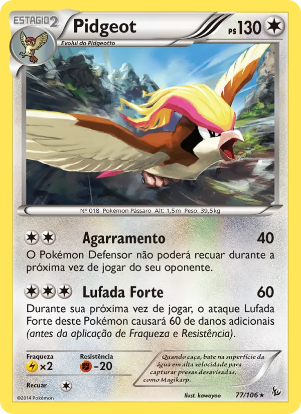 Pidgeot (Flashfire #77/106)