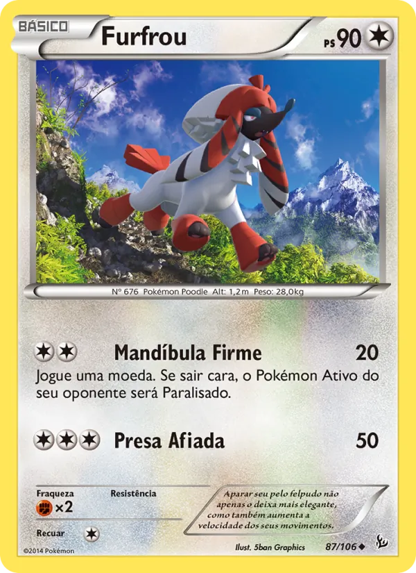 Furfrou (Flashfire #87/106)
