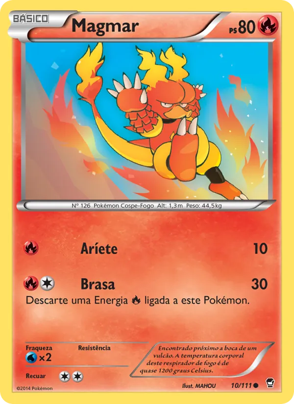 Magmar (Furious Fists #10/111)