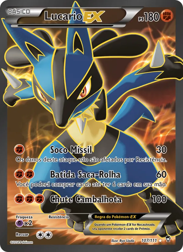 Lucario EX (Furious Fists #107/111)