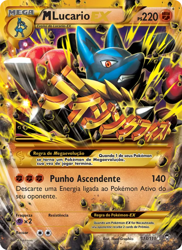 M-Lucario EX (Furious Fists #113/111)