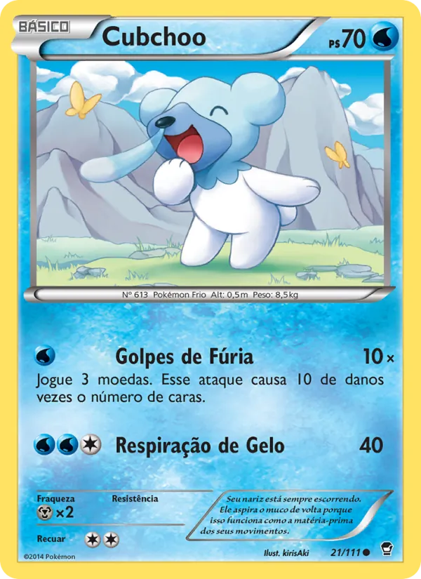 Cubchoo (Furious Fists #21/111)