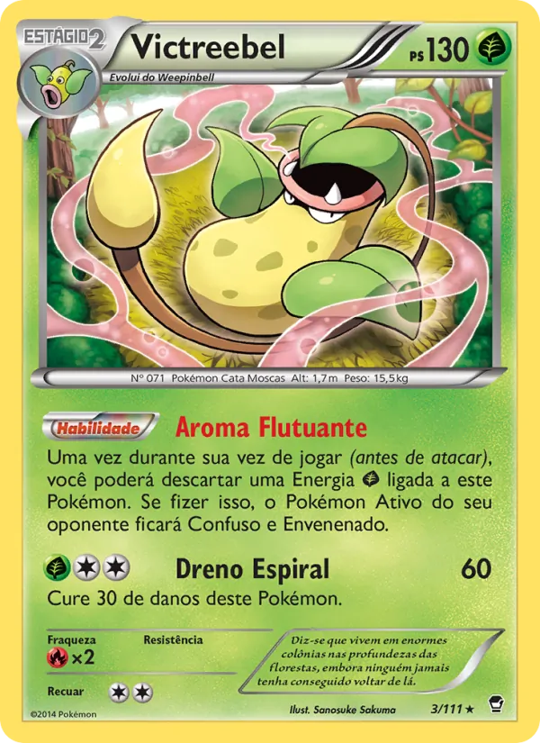 Victreebel (Furious Fists #3/111)