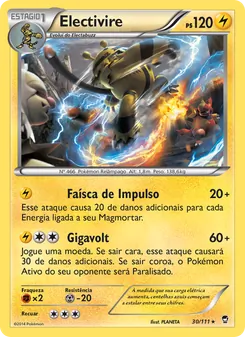 Electivire (Furious Fists #30/111)