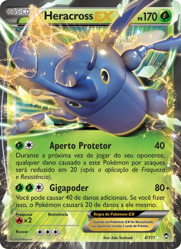 Heracross EX (Furious Fists #4/111)