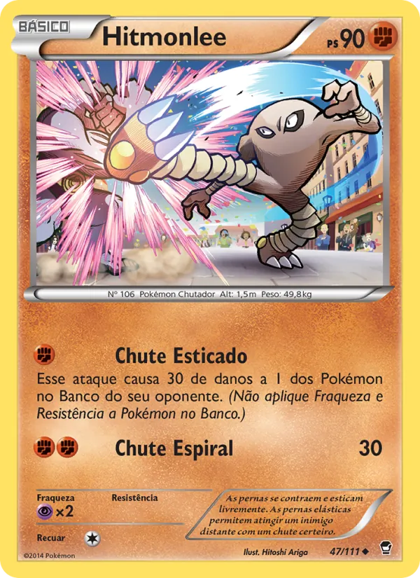 Hitmonlee (Furious Fists #47/111)