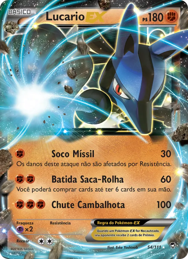 Lucario EX (Furious Fists #54/111)