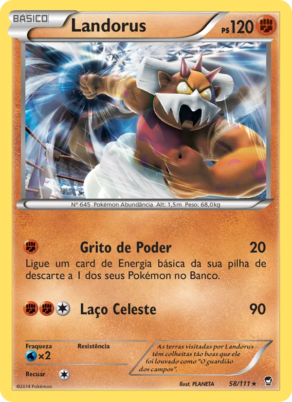 Landorus (Furious Fists #58/111)