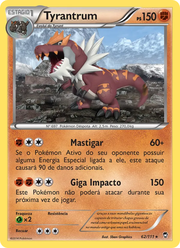 Tyrantrum (Furious Fists #62/111)