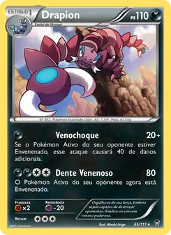 Drapion (Furious Fists #65/111)