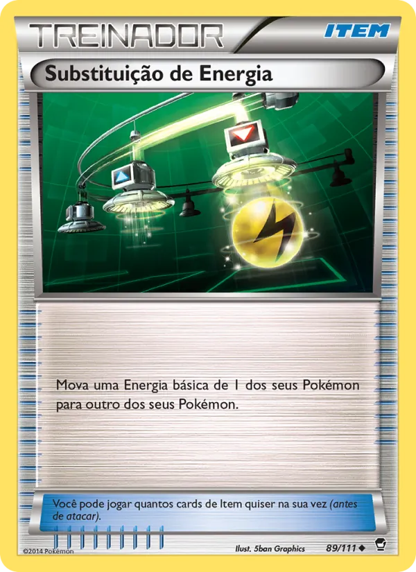 Substituição de Energia (Furious Fists #89/111)