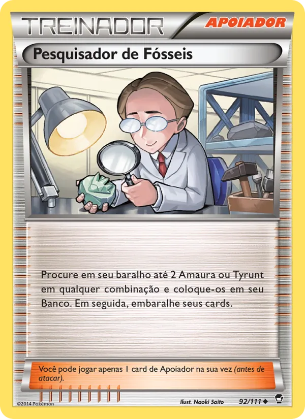 Pesquisador de Fósseis (Furious Fists #92/111)