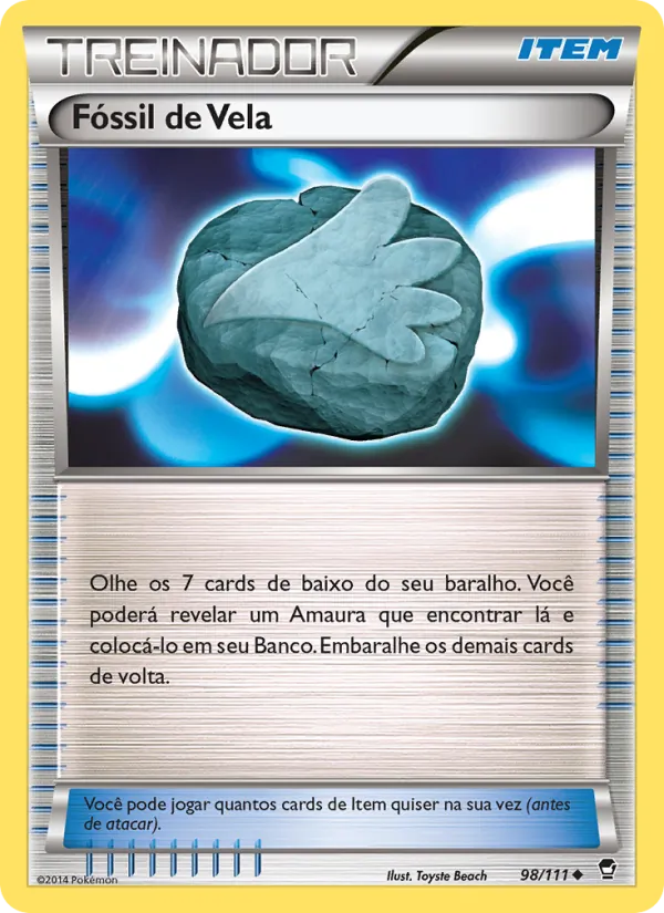 Fóssil de Vela (Furious Fists #98/111)