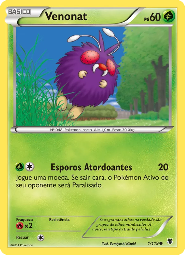Venonat (Phantom Forces #1/119)