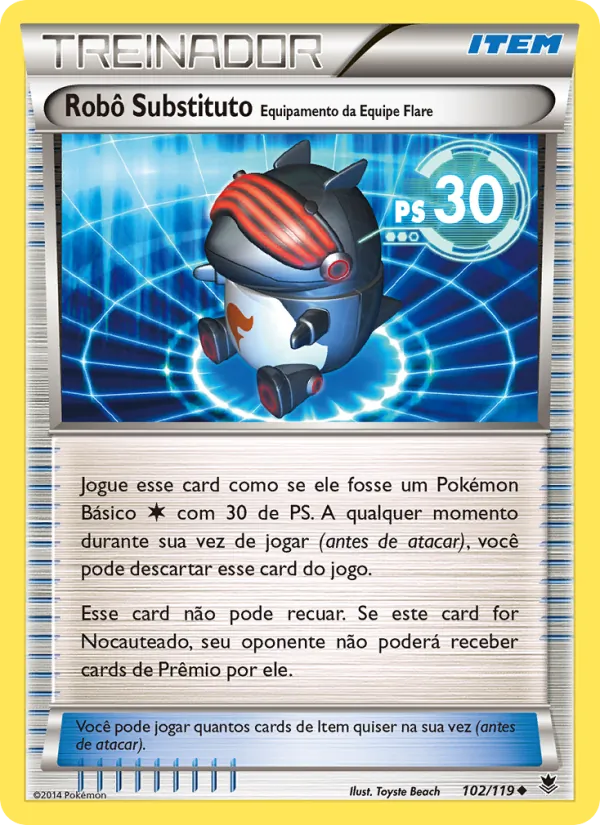 Robô Substituto – Equipamento da Equipe Flare (Phantom Forces #102/119)